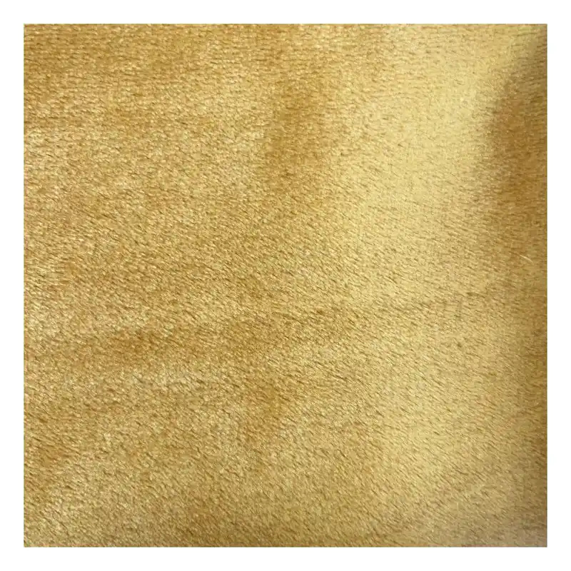 Mustard Cuddle Fleece Fabric by the Metre Today Only
