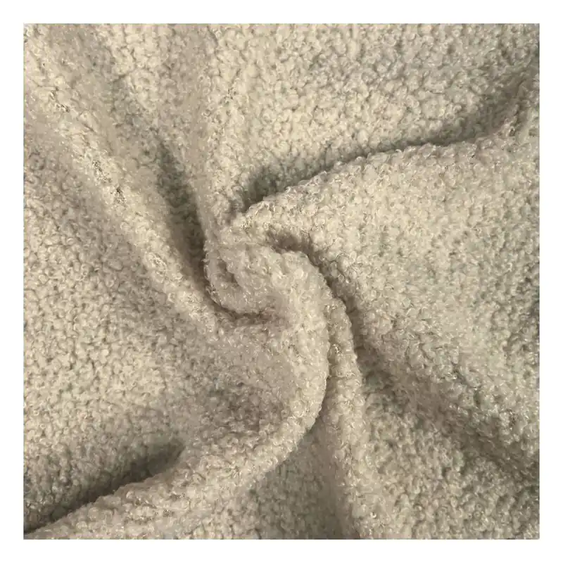 Beige Teddy Fabric by the Metre Money Back Guarantee