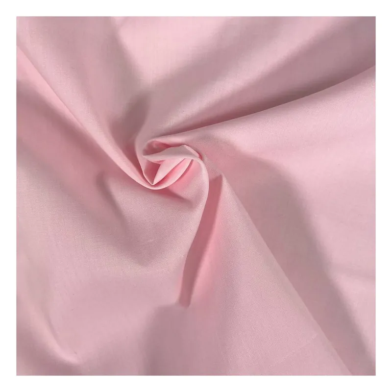 Final Sale Pale Pink Polycotton Fabric by the Metre