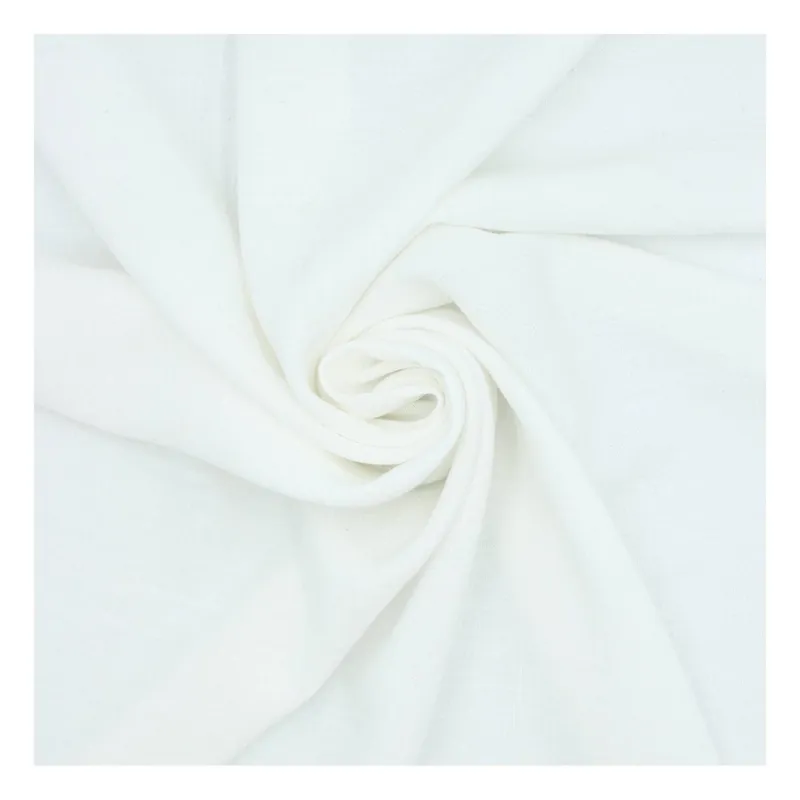 Must Have White Linen Blend Fabric by the Metre
