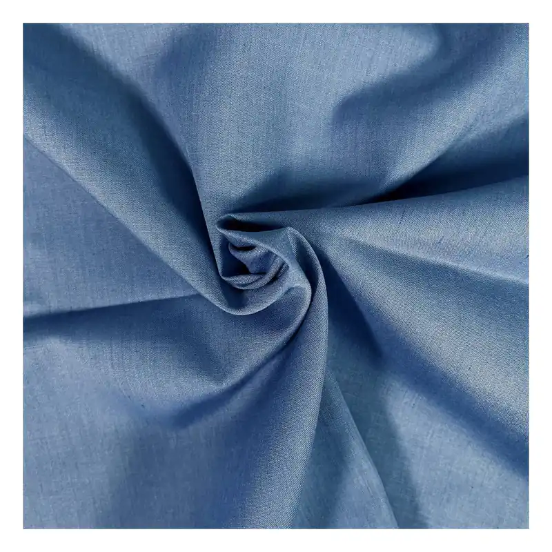 Denim Polycotton Fabric by the Metre Brand New