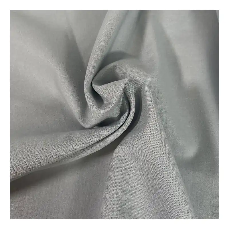 Order Now Silver Cotton Homespun Fabric by the Metre
