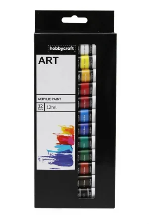 Acrylic Paint Set 12ml 12 Pack Order Now
