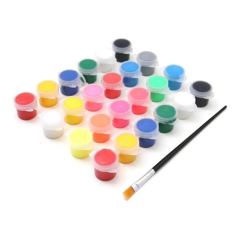 Acrylic Paint Pots 25 Pieces High Quality