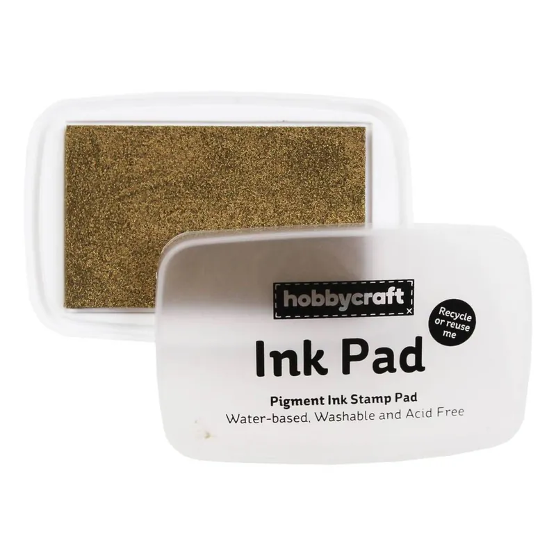 Metallic Gold Ink Pad Price Cut