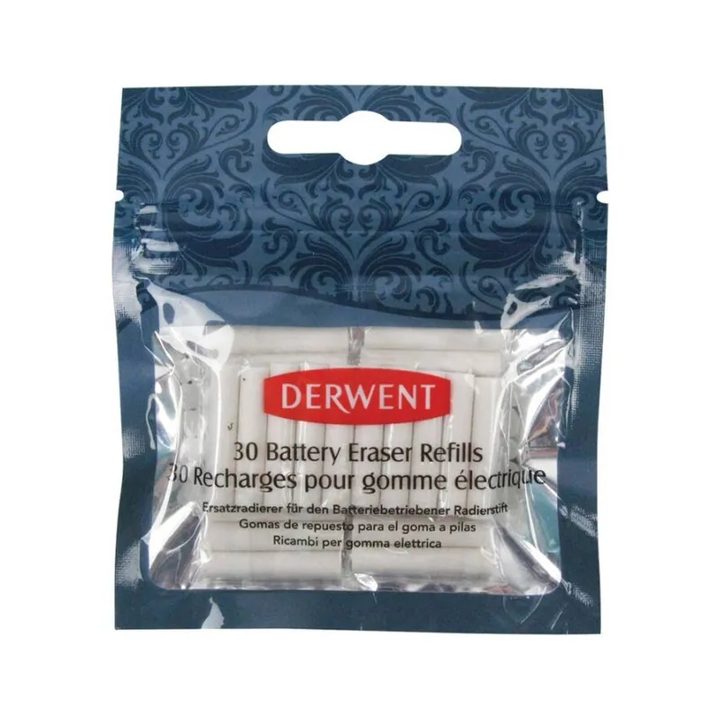 Editor’s Pick Derwent Replacement Erasers 30 Pack