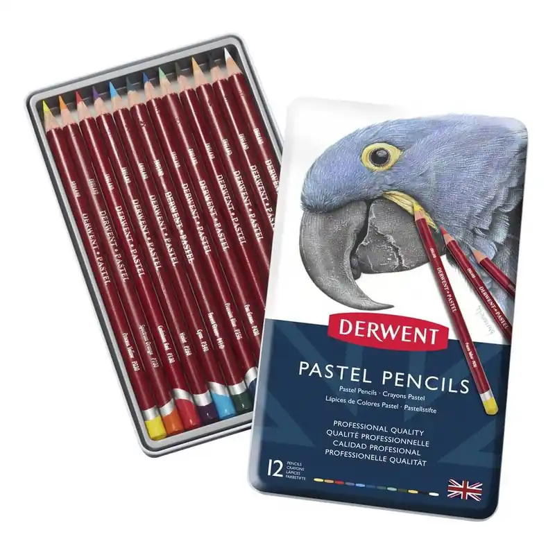 Derwent Pastel Pencils 12 Pack Exclusive Offer