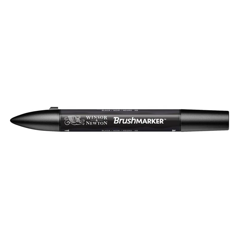 Fast Shipping Winsor & Newton Black Brushmarker
