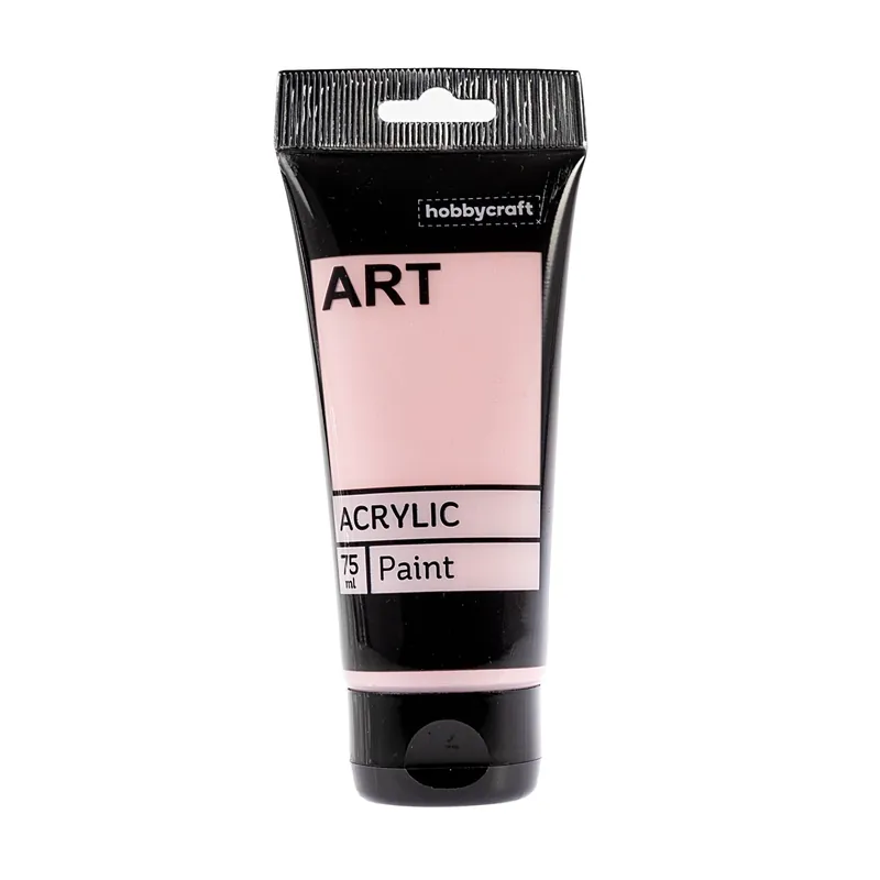 Baby Pink Art Acrylic Paint 75ml Buy Direct