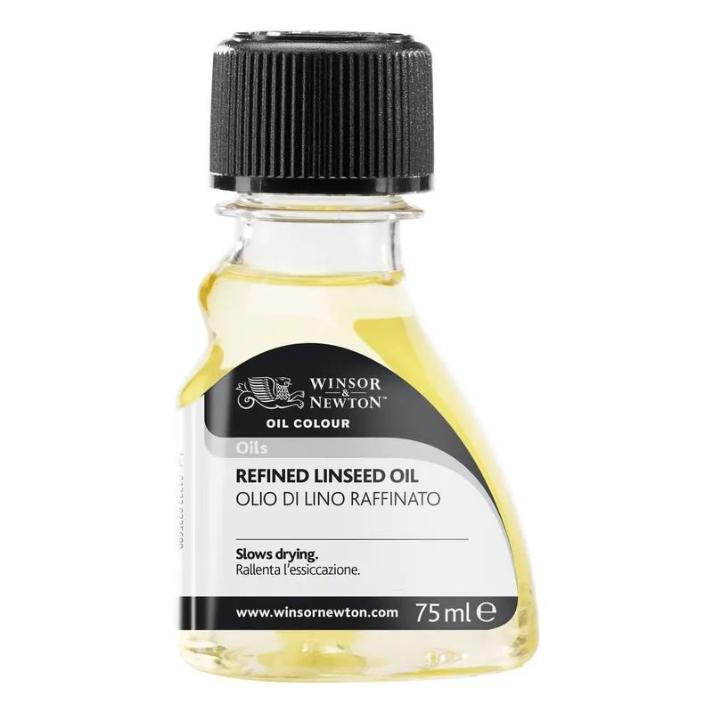 Grab Now Winsor & Newton Refined Linseed Oil 75ml