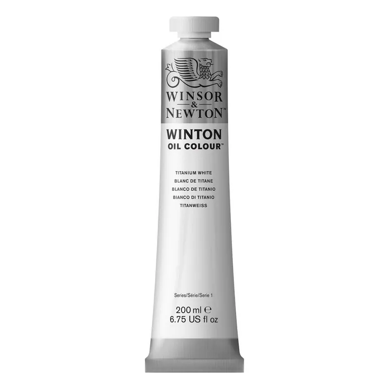 Secure Checkout Winsor & Newton Titanium White Winton Oil Colour 200ml