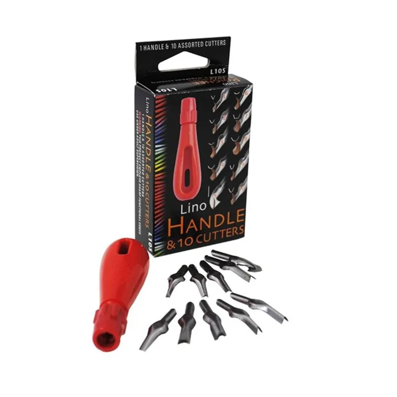 Lino Cutter and 10 Blades Set Special Discount