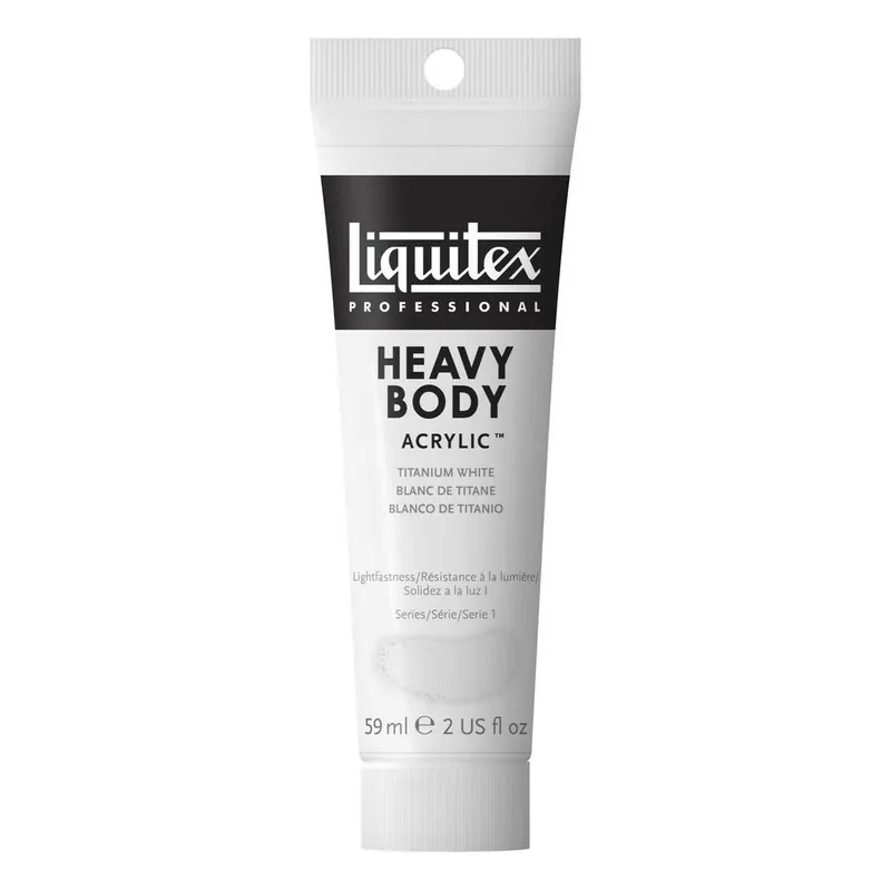 New Release Liquitex Professional Titanium White Heavy Body Acrylic 59ml