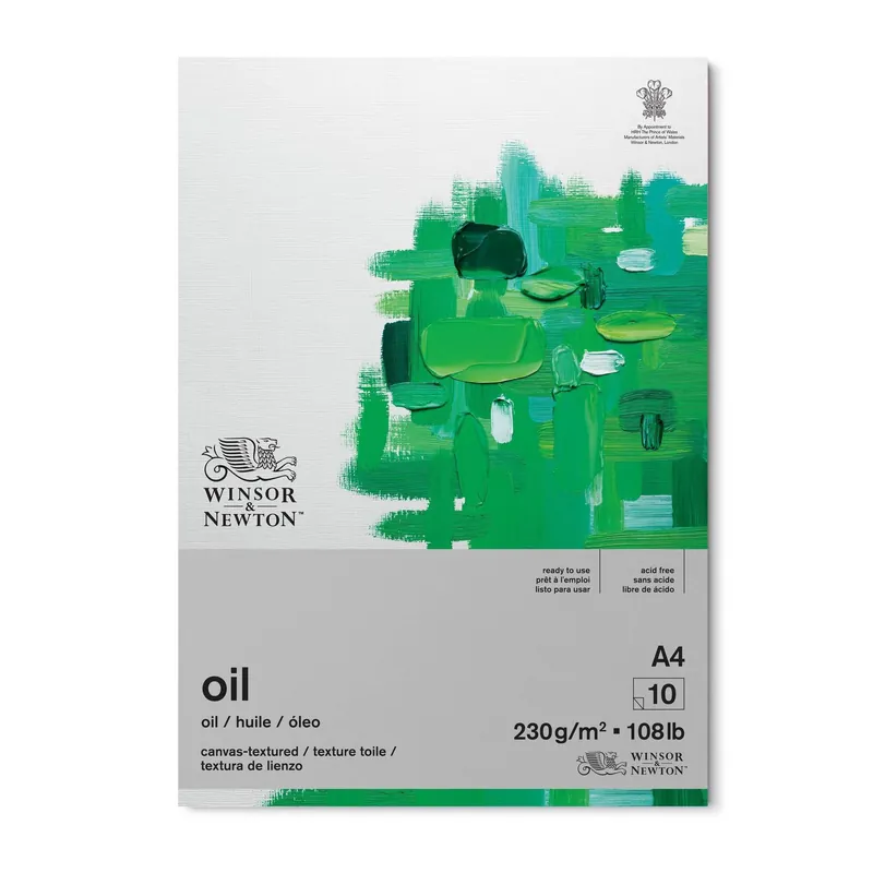 Winsor & Newton Winton Oil Pad A4 10 Sheets Hassle-Free Returns