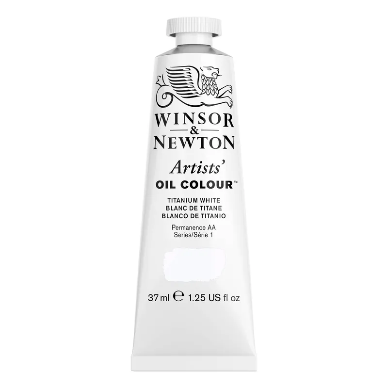 Shop Now Winsor and Newton Artists Oil Colour Titanium White 37ml