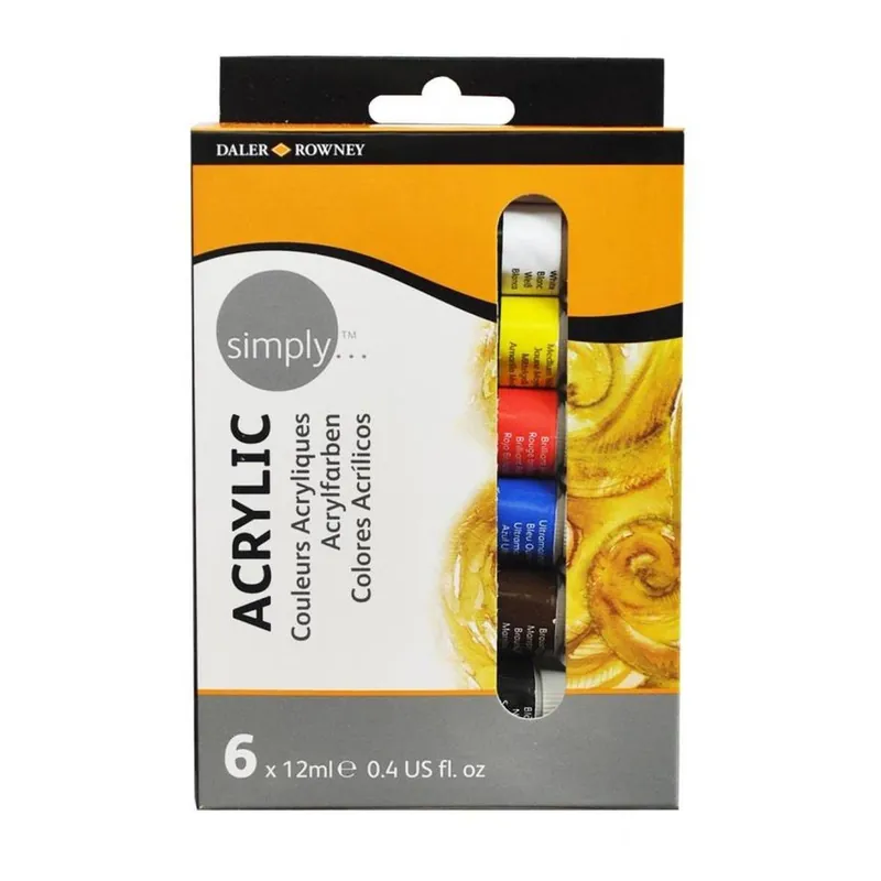 In Demand Daler-Rowney Simply Acrylics Set