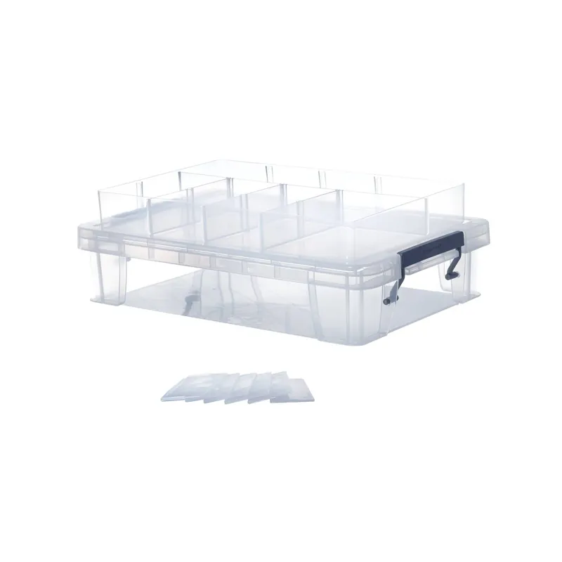 Factory Price Whitefurze Allstore 5.5 Litre Clear Storage Box and Tray