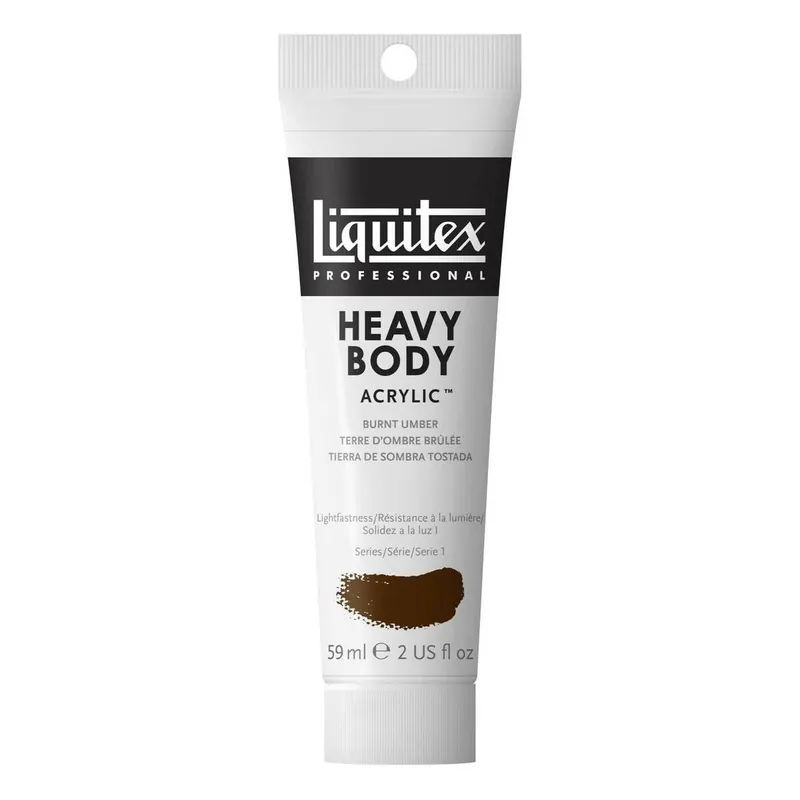Liquitex Professional Burnt Umber Heavy Body Acrylic 59ml Discount