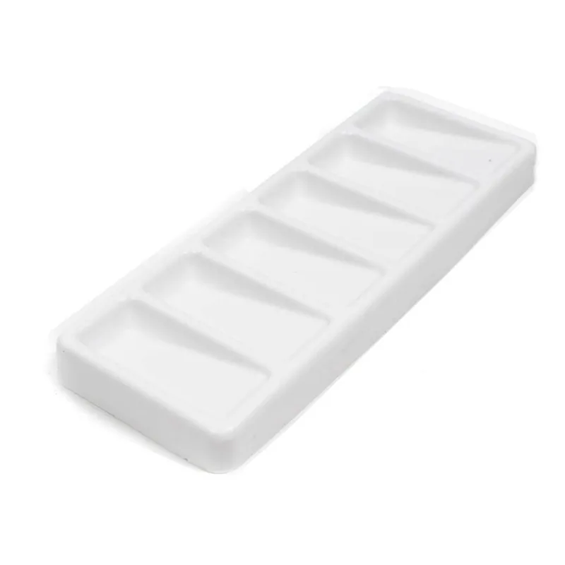 Plastic Rectangular Palette 6 Slots Price Cut