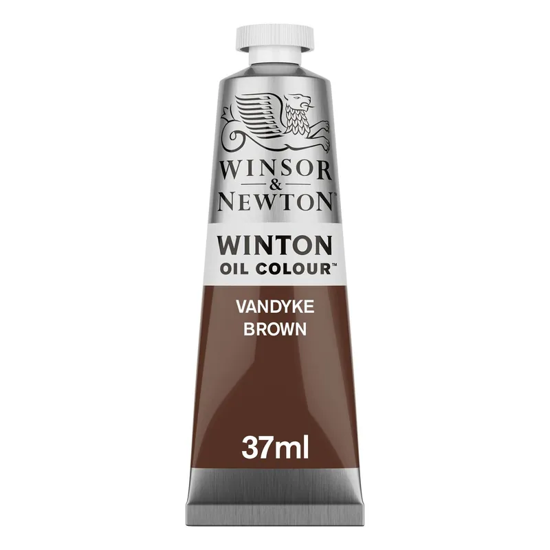 Winsor And Newton Winton Oil Colour 37ml Vandyke Brown While Supplies Last