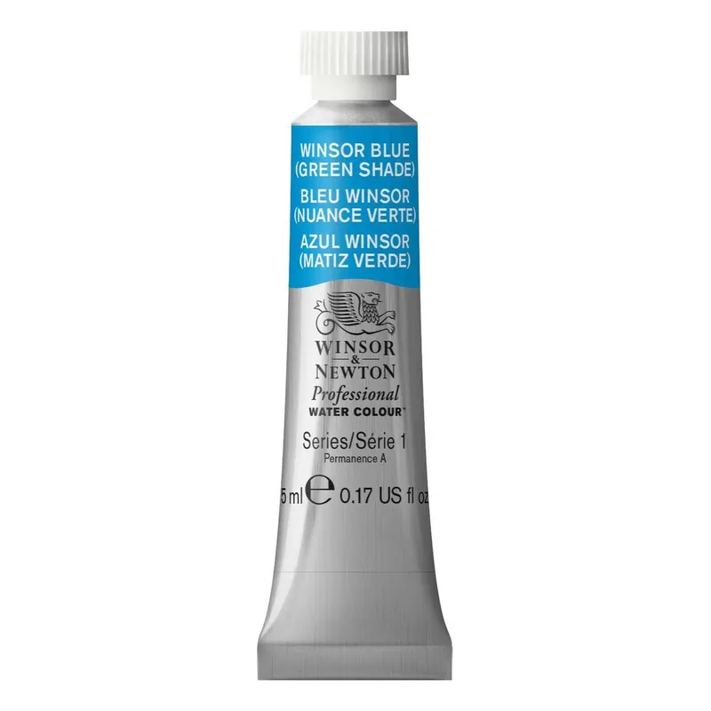 Winsor & Newton Winsor Blue Green Professional Watercolour Tube 5ml New Arrival