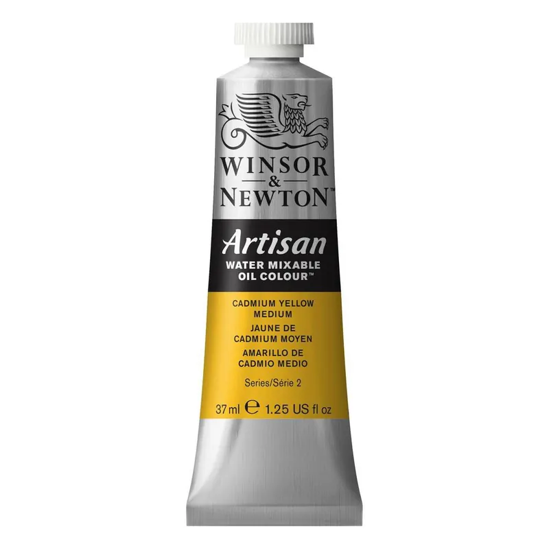 Winsor & Newton Cadmium Yellow Medium Artisan Water Mixable Oil Colour 37ml Hot Deal