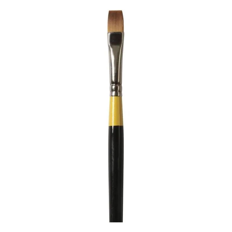Daler-Rowney System3 Sy55 Flat Bush Short Handle 1/4 Inch Grab Now