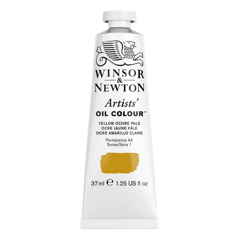 Winsor and Newton Artists Oil Colour Yellow Ochre Pale 37ml Limited Offer