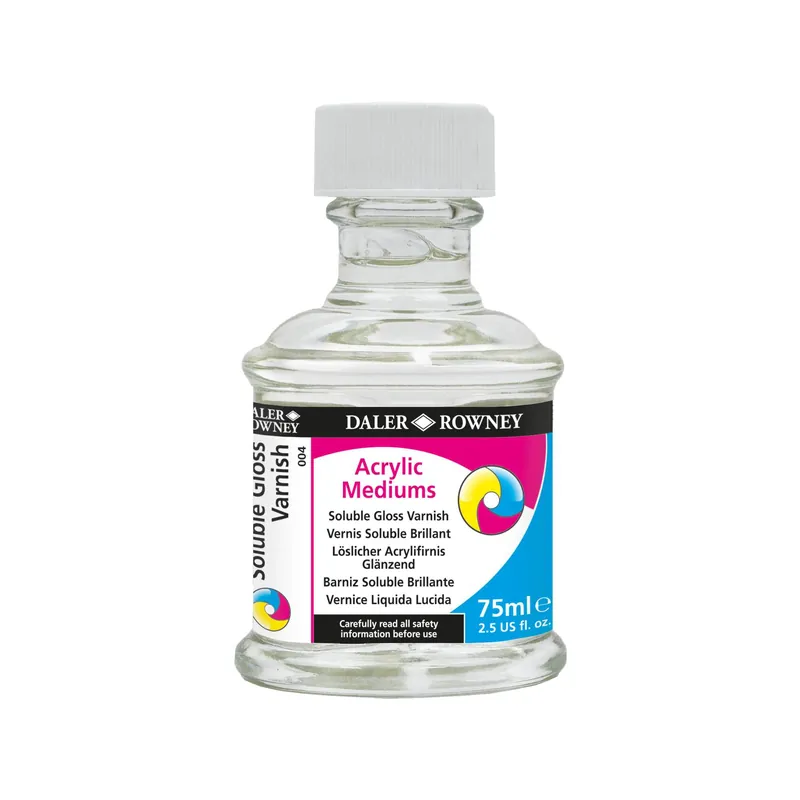 Modern Daler-Rowney Soluble Varnish Gloss 75ml