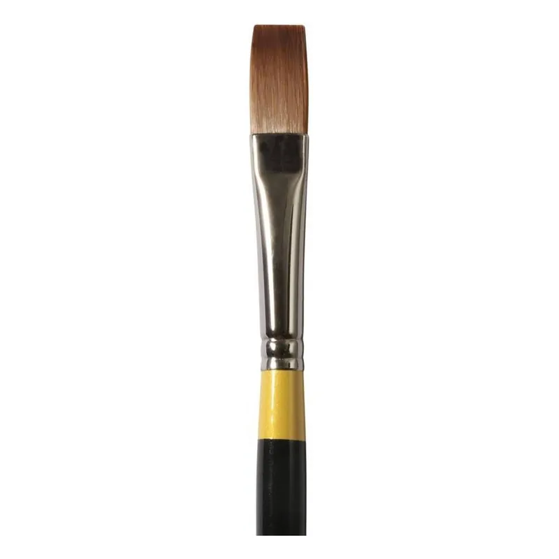 Modern Daler-Rowney System3 Flat Bush Long Handle 0/8