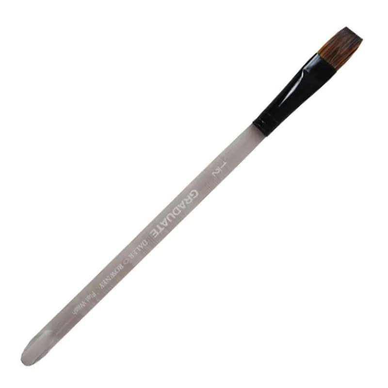 Daler-Rowney Pony & Synthetic Flat Wash Graduate Brush Grey Certified