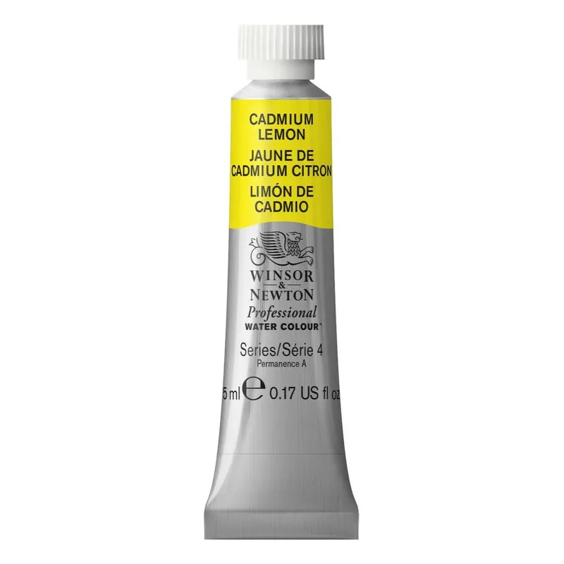 Winsor & Newton Cadmium Lemon Professional Watercolour Tube 5ml Free Delivery