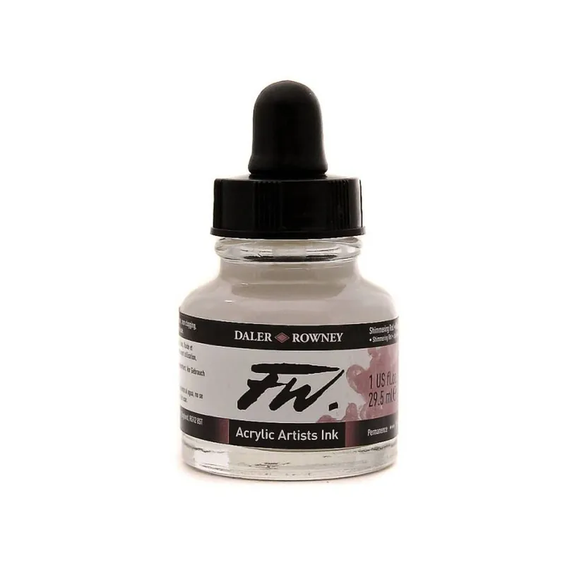 Daler-Rowney Shimmer Red FW Acrylic Artists Ink 29.5ml Order Now