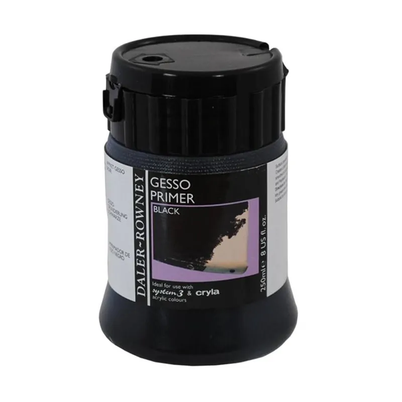 Daler-Rowney Black Gesso Primer 250ml Deal