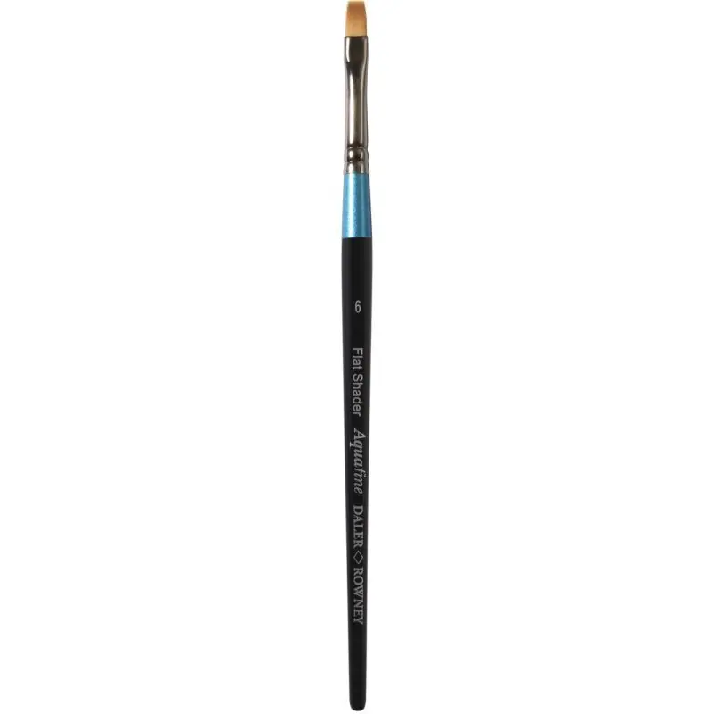 Daler-Rowney Aquafine Brushes Flat Shader 6 Affordable
