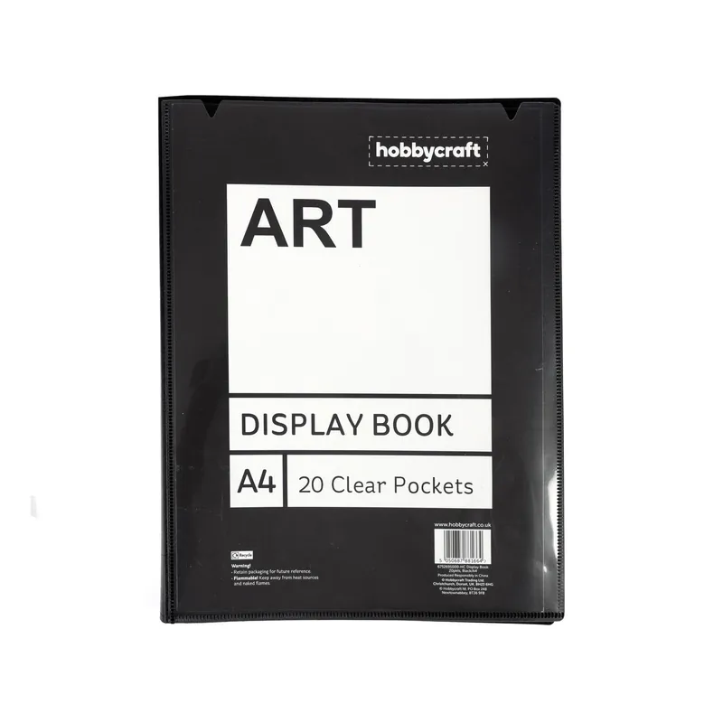 Popular Portrait Display Book A4