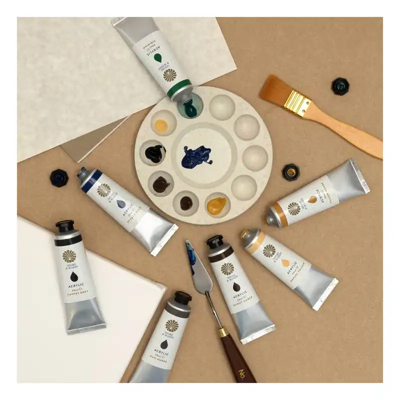 Shore & Marsh Burnt Umber Acrylic Paint 59ml Viral