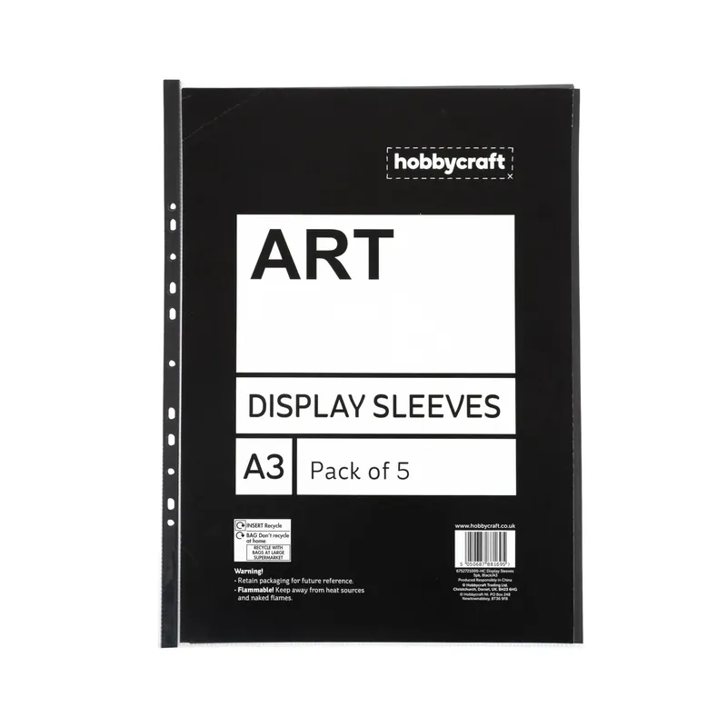 Buy Today Display Sleeves A3 5 Pack
