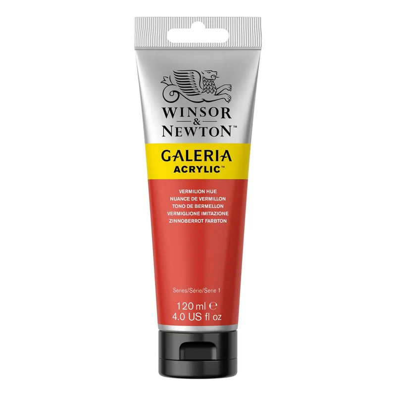 Best Seller Winsor & Newton Galeria Vermilion Hue Acrylic Paint 120ml