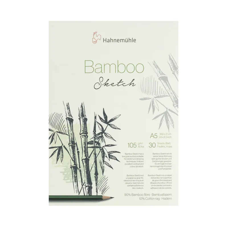 Today Only Hahnemuhle Bamboo Sketch Pad A5 30 Sheets