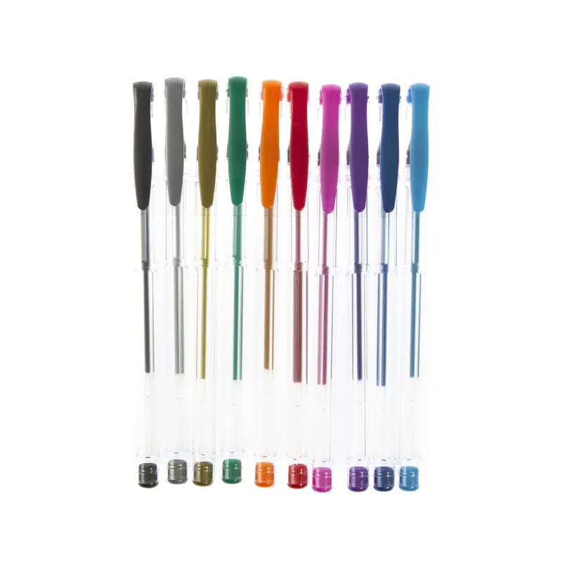 Metallic Gel Pens 10 Pack Worldwide Shipping
