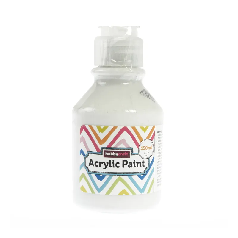Popular Kids’ White Acrylic Paint 150ml