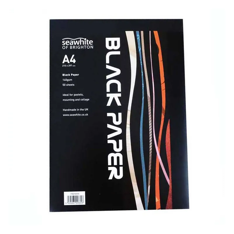 Mega Sale Seawhite Black Paper Pad A4 50 Sheets