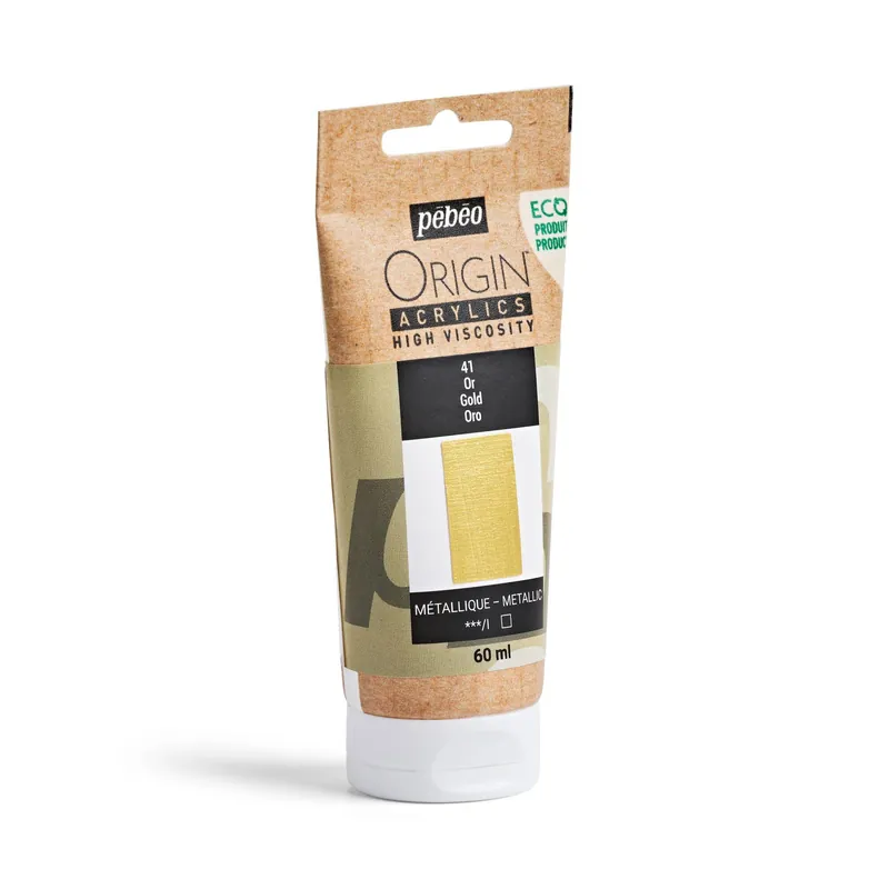 Pebeo Origin Gold Acrylic Paint 60ml High Quality