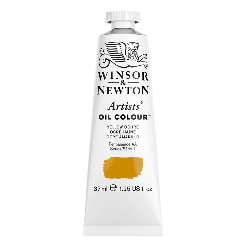 Fan Favorite Winsor and Newton Artists Oil Colour Yellow Ochre 37ml