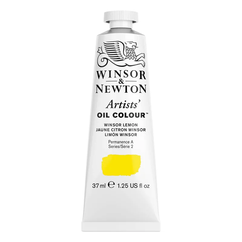 Holiday Sale Winsor and Newton Artists Oil Colour Winsor Lemon 37ml