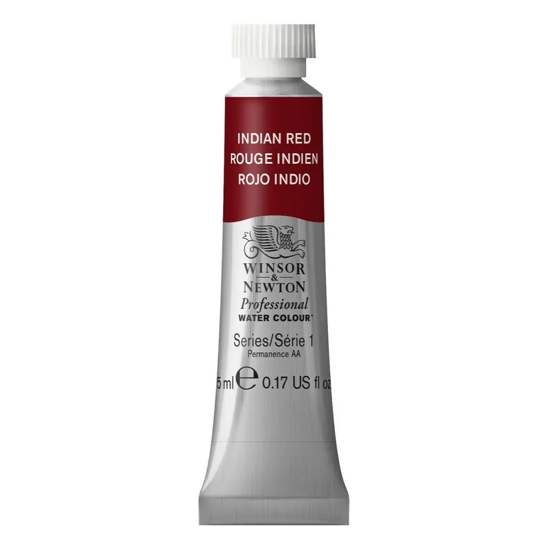 Winsor & Newton Indian Red Professional Watercolour Tube 5ml Limited Time