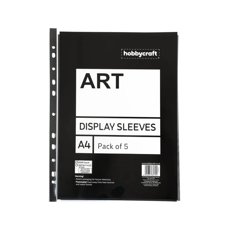 Display Sleeves A4 5 Pack Flash Sale