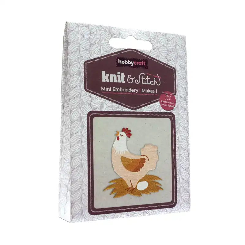 Express Delivery Mini Hen Embroidery Kit