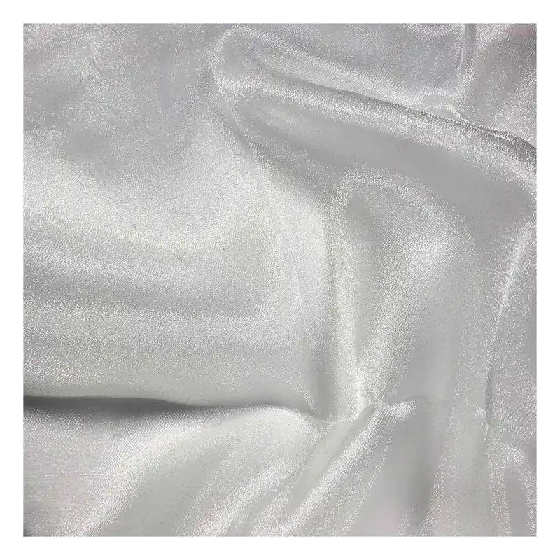 White Crystal Organza Fabric by the Metre Top Pick